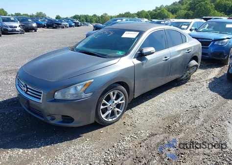 2014 Nissan Maxima 3.5 Sv from USA, damaged, VIN 1N4AA5AP6EC461404